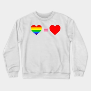 Love is love Crewneck Sweatshirt